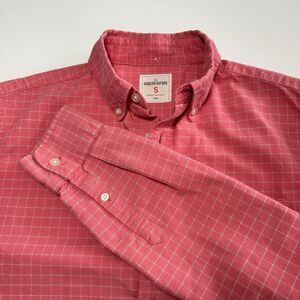 Gap Modern Oxford Men's Pink Button Down Shirt Long Sleeve 100% Cotton Small